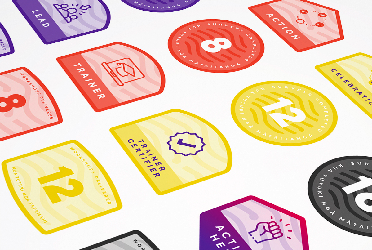 Badge and icon design for Litter Intelligence